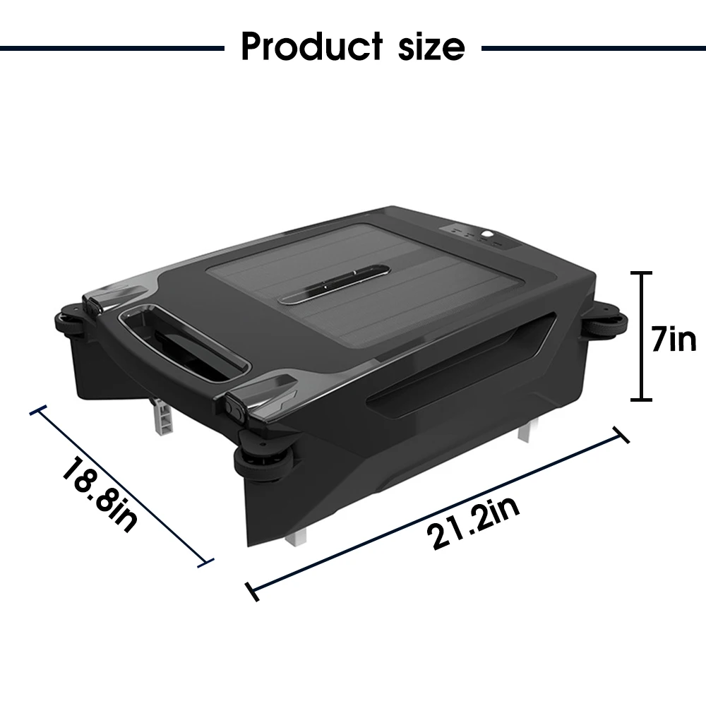 Cordless Robotic Pool Cleaning Robots Automatic Vacuum Self Cleaning 