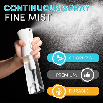 3x Sprühflaschen 200 Ml – Feiner Nebel, Auslaufsicher, Für Garten, Reisen & Beauty