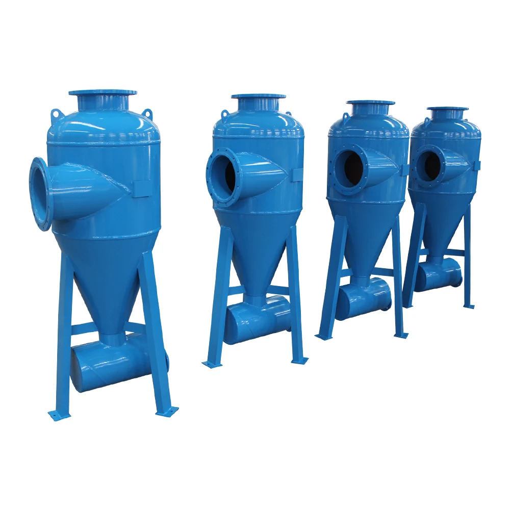 Simple Operation 6 Inch Cyclone Sand Separator Remove the Sand From Water in Continuous Water Supplying
