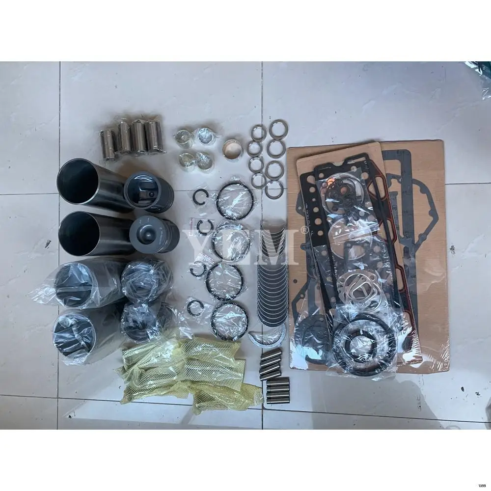 3054C Overhaul Kit With Bearings Set Piston Rings Full Gasket Set Valve Liner Kit for Caterpillar