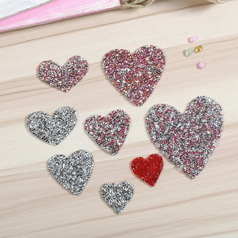Royal ready design free sample White crown rhinestone heat logo iron on patches for clothing
