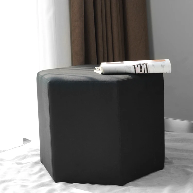 Customized Living Room 2026manufacturers Velvet Ottoman Set Luxury Ottoman Stool Round Furniture Pouf
