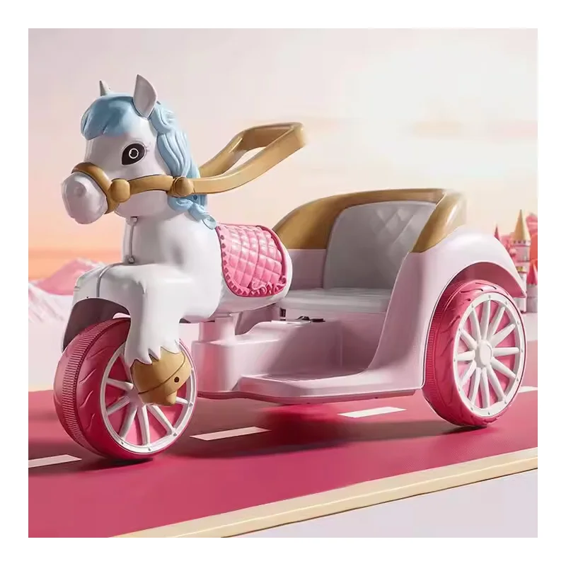 Princess Giro Kids Custom Princess Carriage Children Electric Car