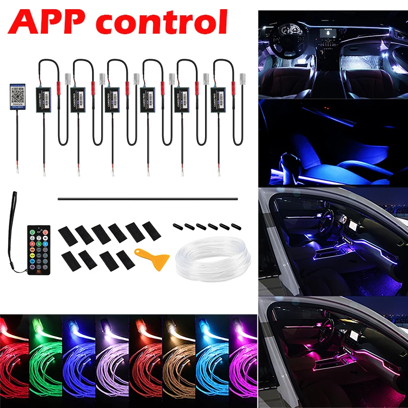 ambient led light car interior rgb