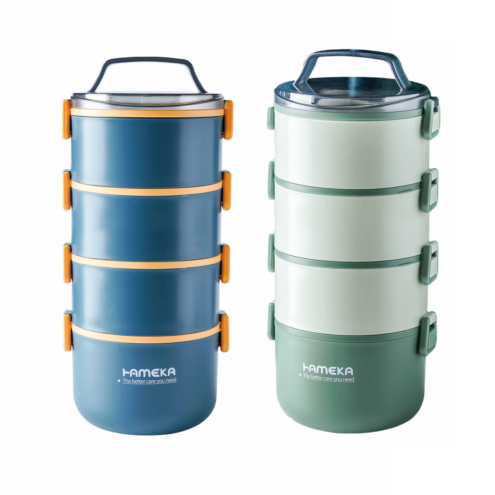 1600 Ml Portable Lunch Box Can Be Heated In The Microwave Oven Kids