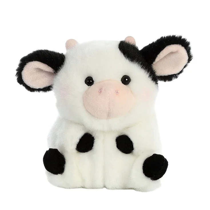 Custom Stuffed Cow Plush Toy  New Year Stuffed Animal