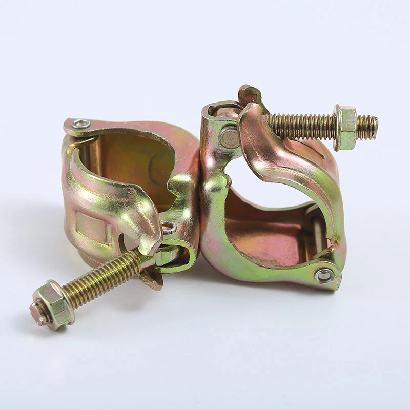 Q235 Galvanized Steel Scaffolding Rotating Clamp Double Coupler with High Load Capacity for Construction