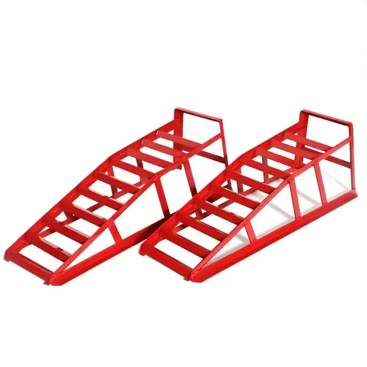 Heavy Duty Low Profile Garage Steel Hydraulic Lift 2 Ton Car Ramp