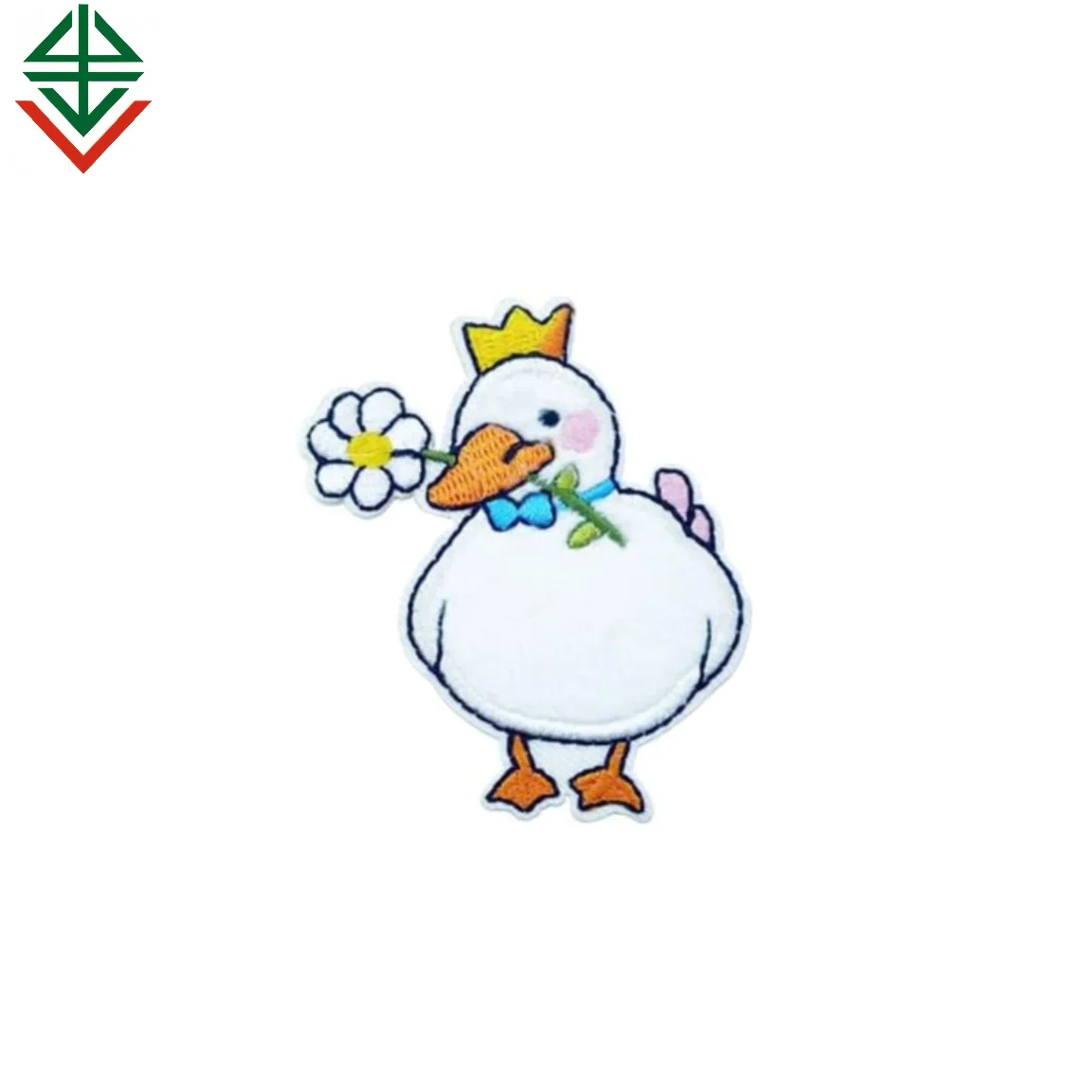 Funny Duck Embroidered Applique Patches Sew on Iron on Patch Accessories Chenille Embroidery Patch