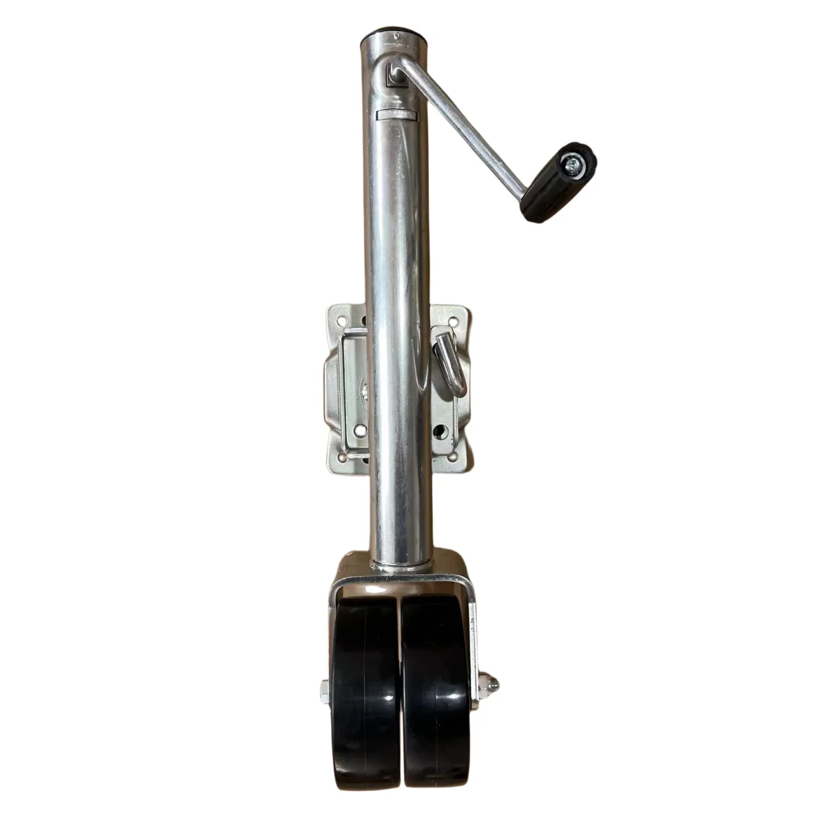 1500lbs Trailer Jack With Dual Wheels 10" Travel Trailer Jockey Wheel
