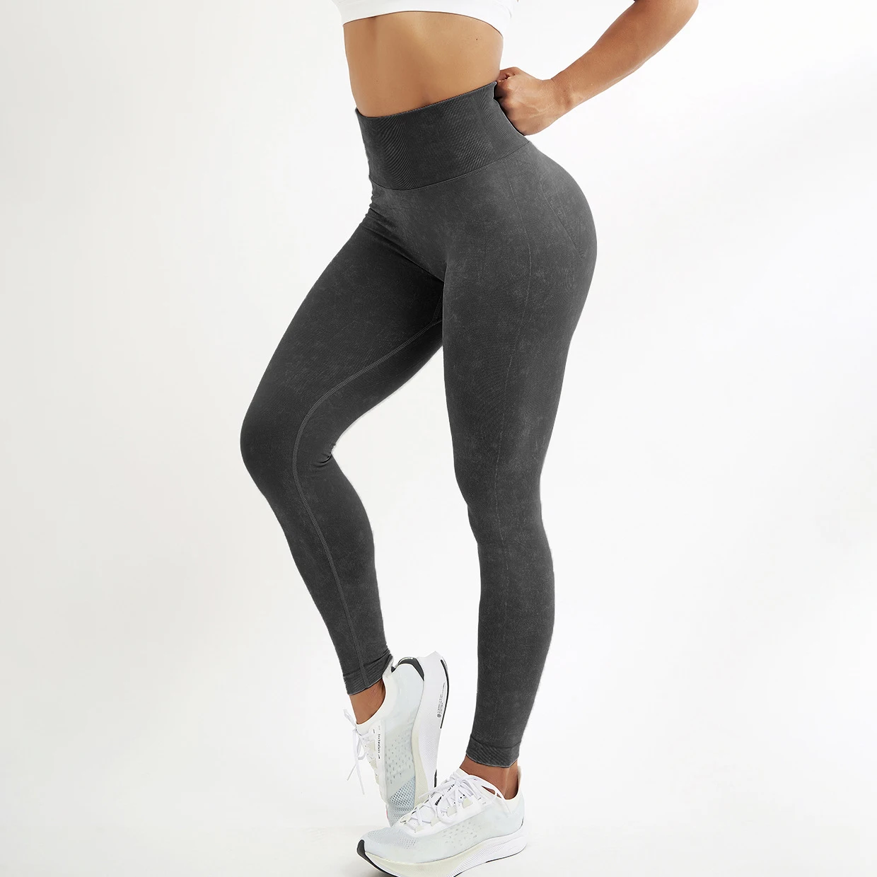 Collant a compressione per lavare a sabbia pantaloni Lifting per