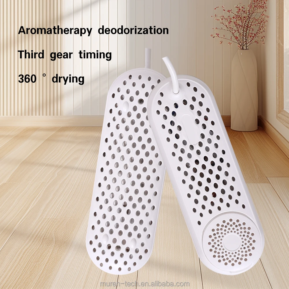 2025新设计的智能电动干鞋机和除臭器可以添加香味切片与定时器便携式靴子取暖器高品质