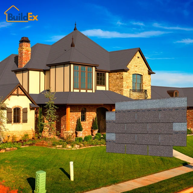 High Quality Durable Waterproof Asphalt Shingles Roof Tile