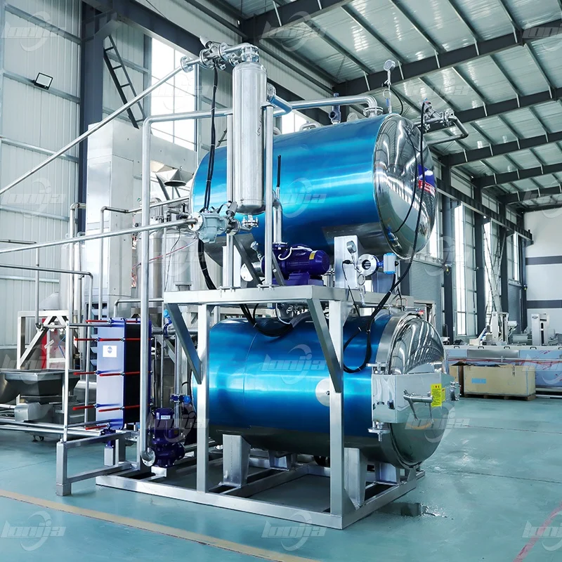 Automatic Sardine Can Sterilization Line CE Certification for Food Processing Continuous Sardine Can Sterilizer Machine