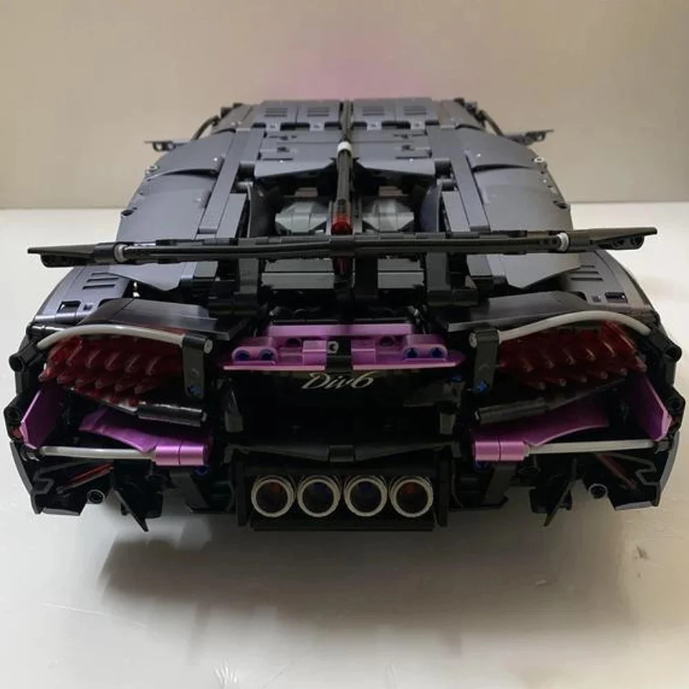 Penjualan Laris 1:8 Berteknologi Tinggi Ahli Kreatif Divo Divo Mobil Balap  RSR T5004 3728 Buah Blok Bangunan Mainan Bata