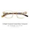 C3 Bright Transparent Creamy Yellow