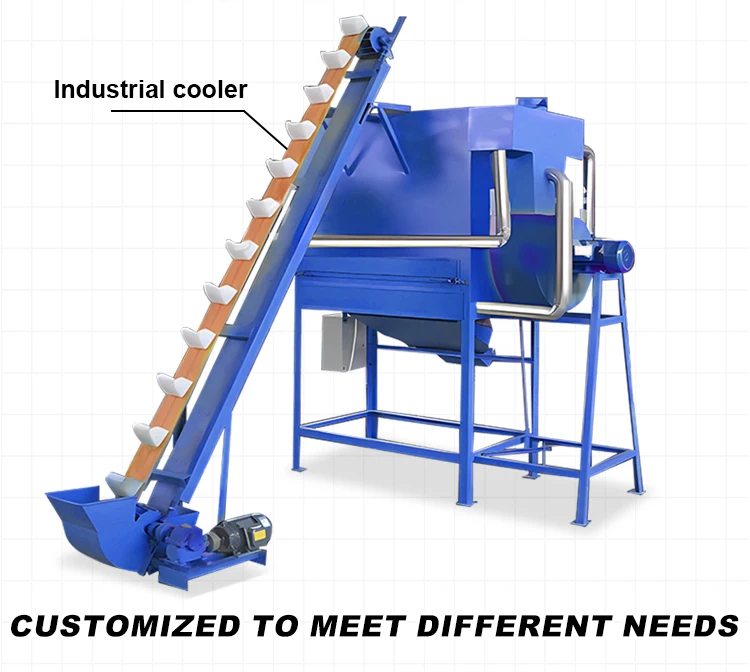 New 3000kg/h Feed Pelletizer Machine Animal Poultry Feed Pellet Production Line Feed Mixer Machine factory