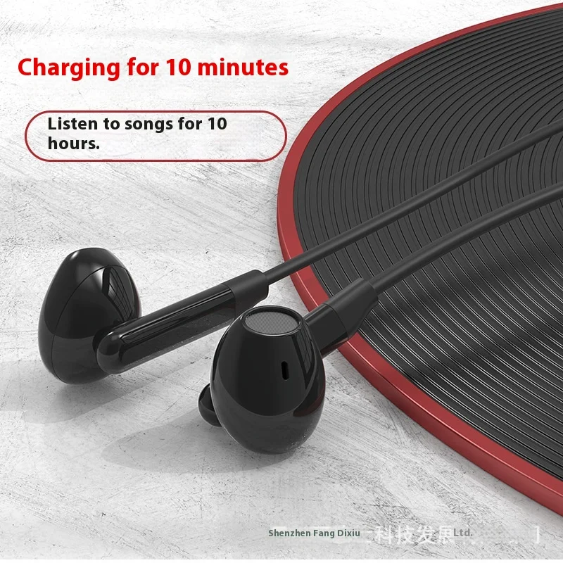 DOSS 2024 BT In-Ear Earphones Waterproof IPX7 Neckband ENC Noise