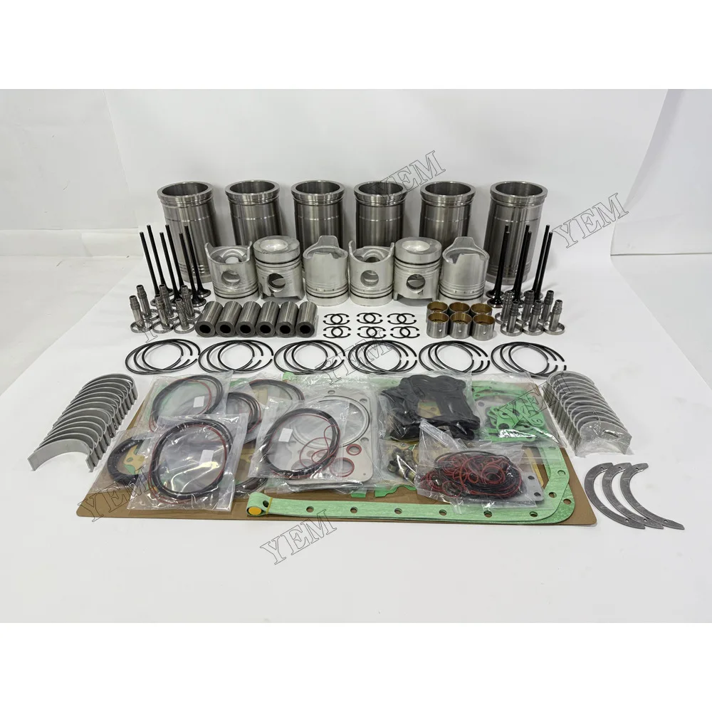 Overhaul Kit With Valves for Mitsubishi 6D20 Fast Delivery Engine Parts 4