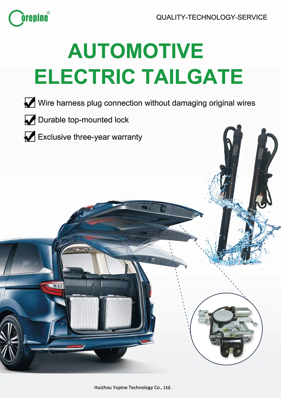 Smart Electric Power Automatic Car Tailgate Lift System Kit for 2015-2022 Nissan Murano manufacture