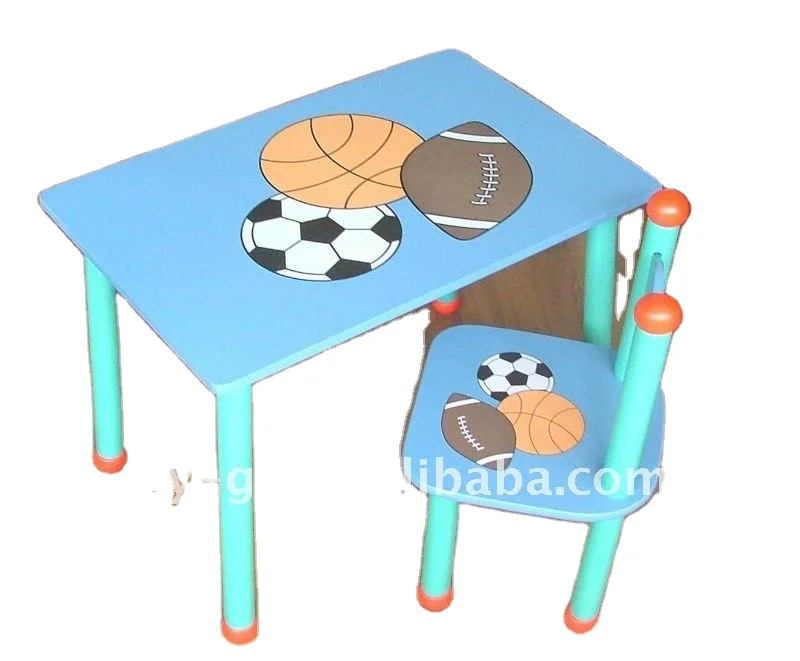 Simple Fashion Styles For Kids Play Game Table And Chair Sets Child