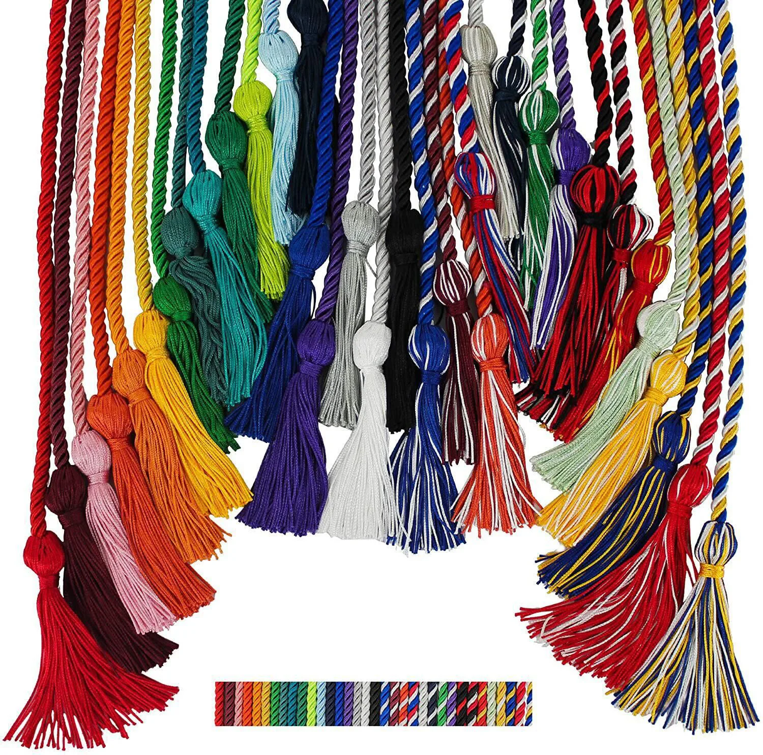 2024 Custom Graduation Honor Cords Buy Graduation Honor Cord Gold Every School Color Available