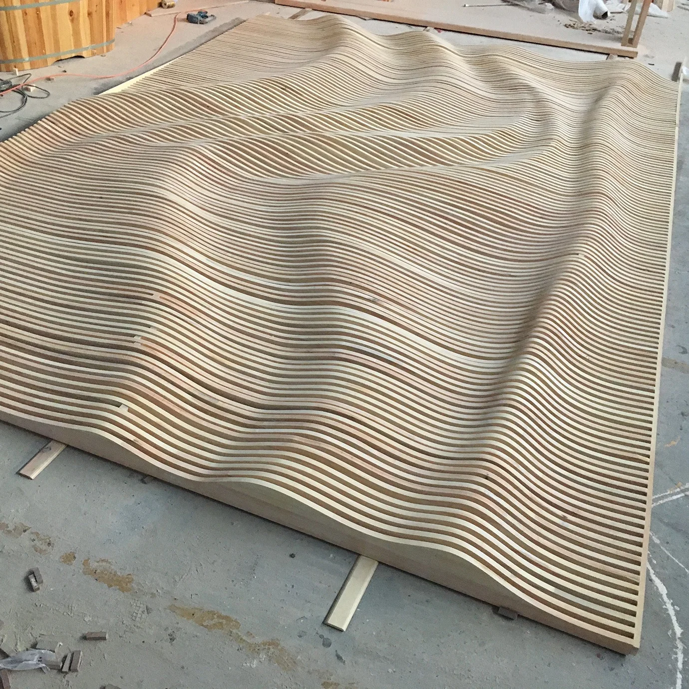 3D Wave Wall Panels for Home Wall  Decoration