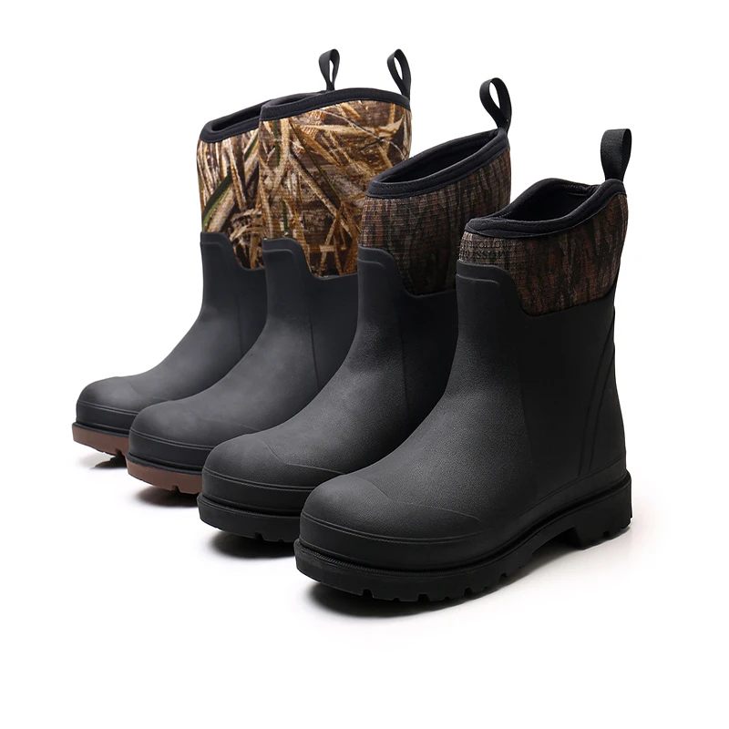 Men's Rubber Safety Working Gumboot 8mm 