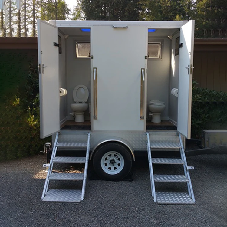Portable Shower Trailer Restroom Portable Toilet Trailer For Sale