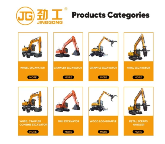 China JG Automatic Tree Shear Cutting Machine Forest Cut Harvester with Free Segment Cutting