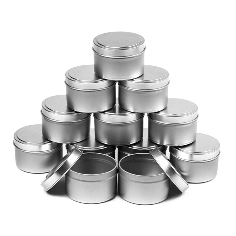 Round Snus Tin Box Metal Tobacco Cans for Smoking