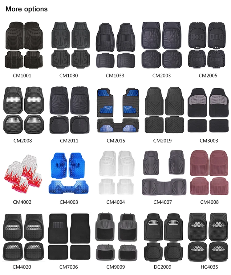 Manufacturers Car Mat Pvc Easy Wash Universal Use Customized 5d 4