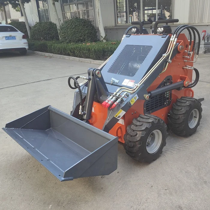 Small Skid Steer Smallest Stand on Track Mini Skid Steer Loader