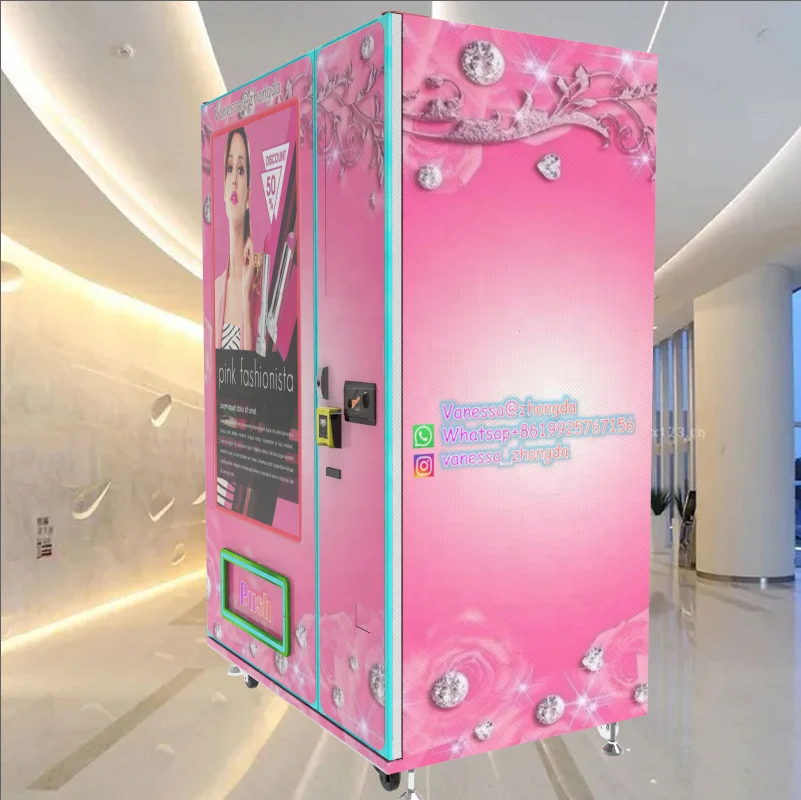 49" Touch Screen Vending Machine for Sexy Toys Rose Vibrator