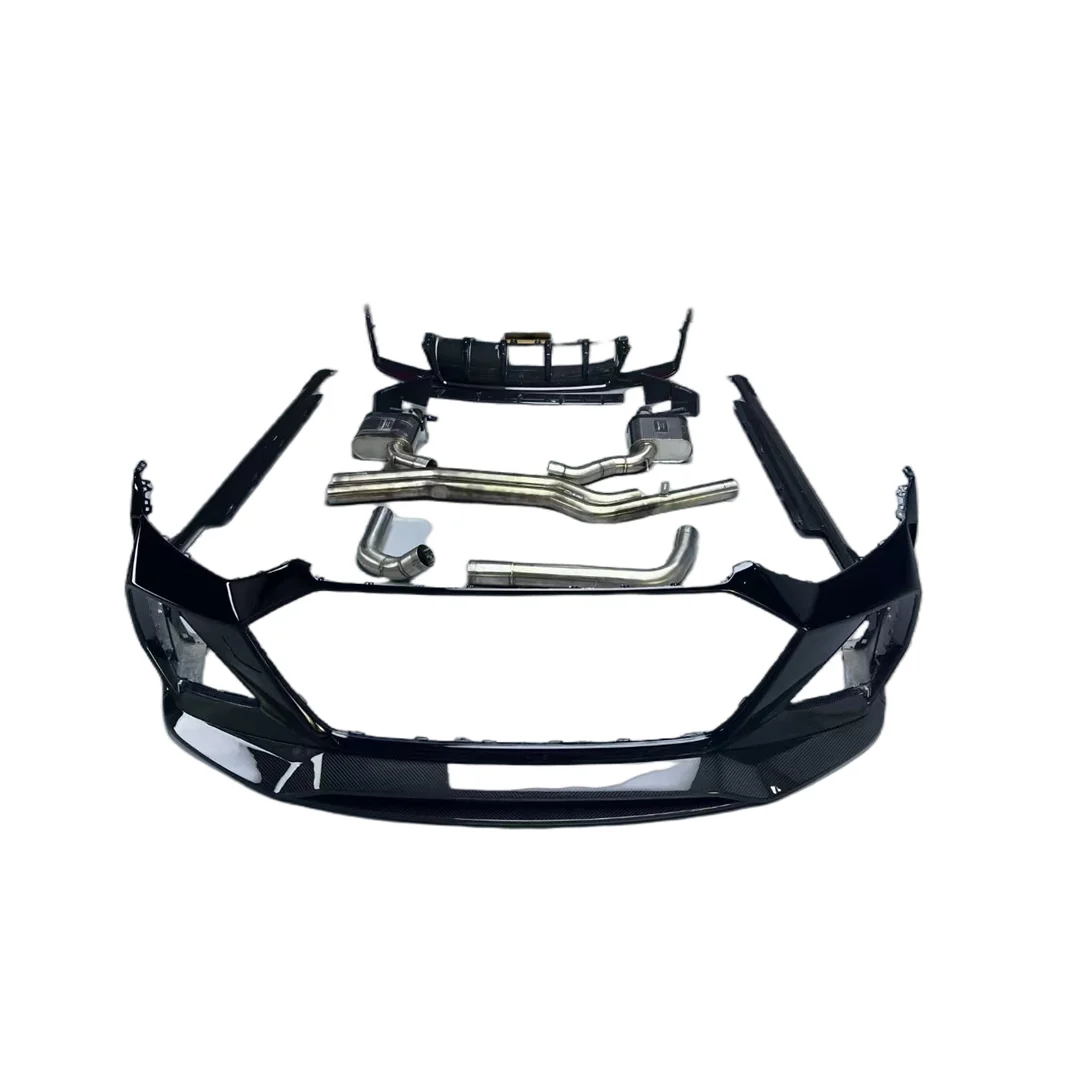 Body Kit Bumper Frente Difusor Traseiro Saias Laterais para Audi RS6