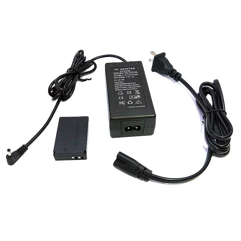 For Canon EOS-M EOS M M2 M10 M50 M100 Camera ACKE12 ACK-E12 AC Adapter CA-PS700 CAPS700 Plus DC Coupler DR-E12