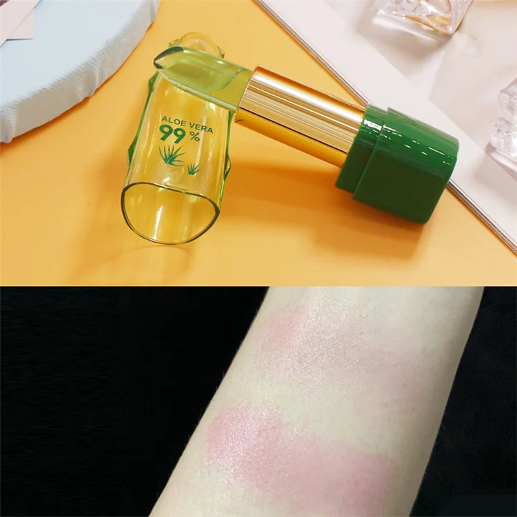 Color Changing Lip Balm Transparent Ph Color Changing Lipstick Oem Aloe Vera Color Change Mood Lipstick