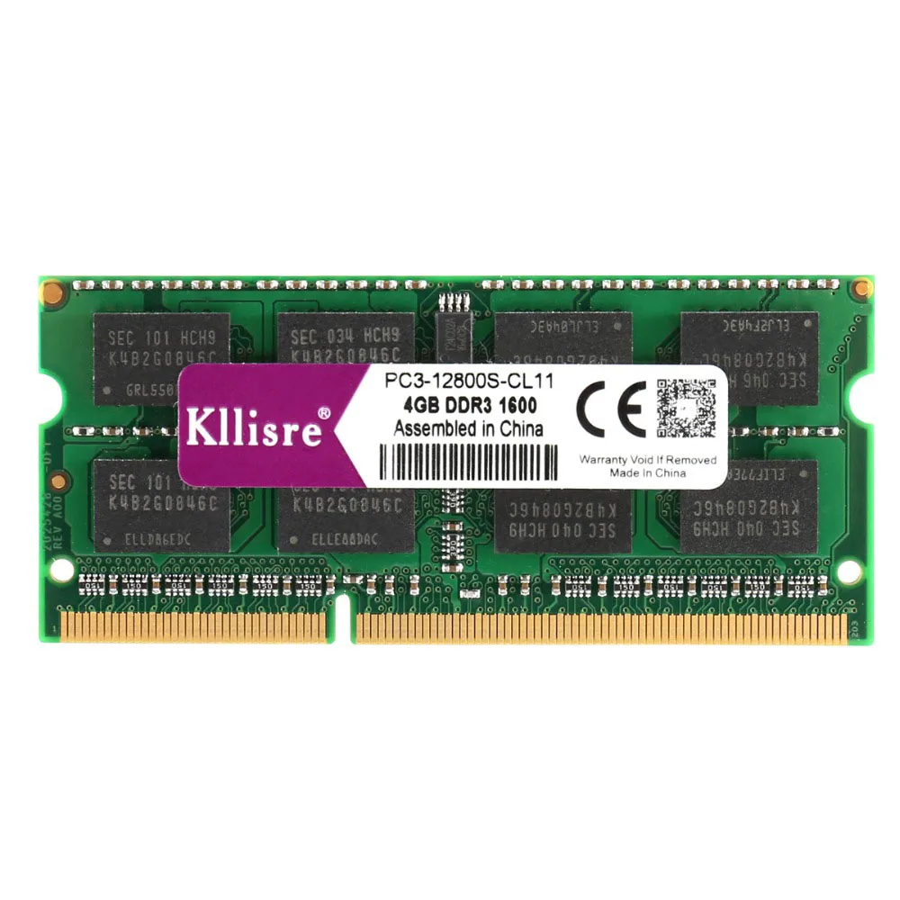 Kllisre Memory DDR3 DDR4 8GB 4GB 16GB Laptop Ram 1333 1600 2400
