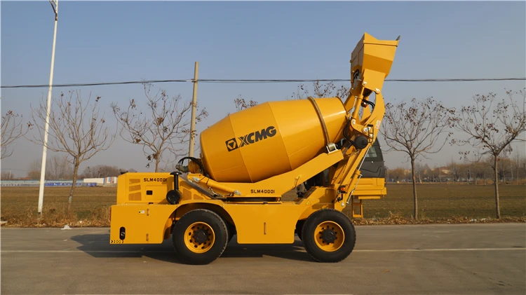 XCMG Official 4m3 Automatic Self Loading Mobile Concrete Truck Mixer Machine