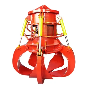 Best selling Industrial Cranes grab orange peel stone grab material handing equipment Hydraulic Grab Garbage gripper