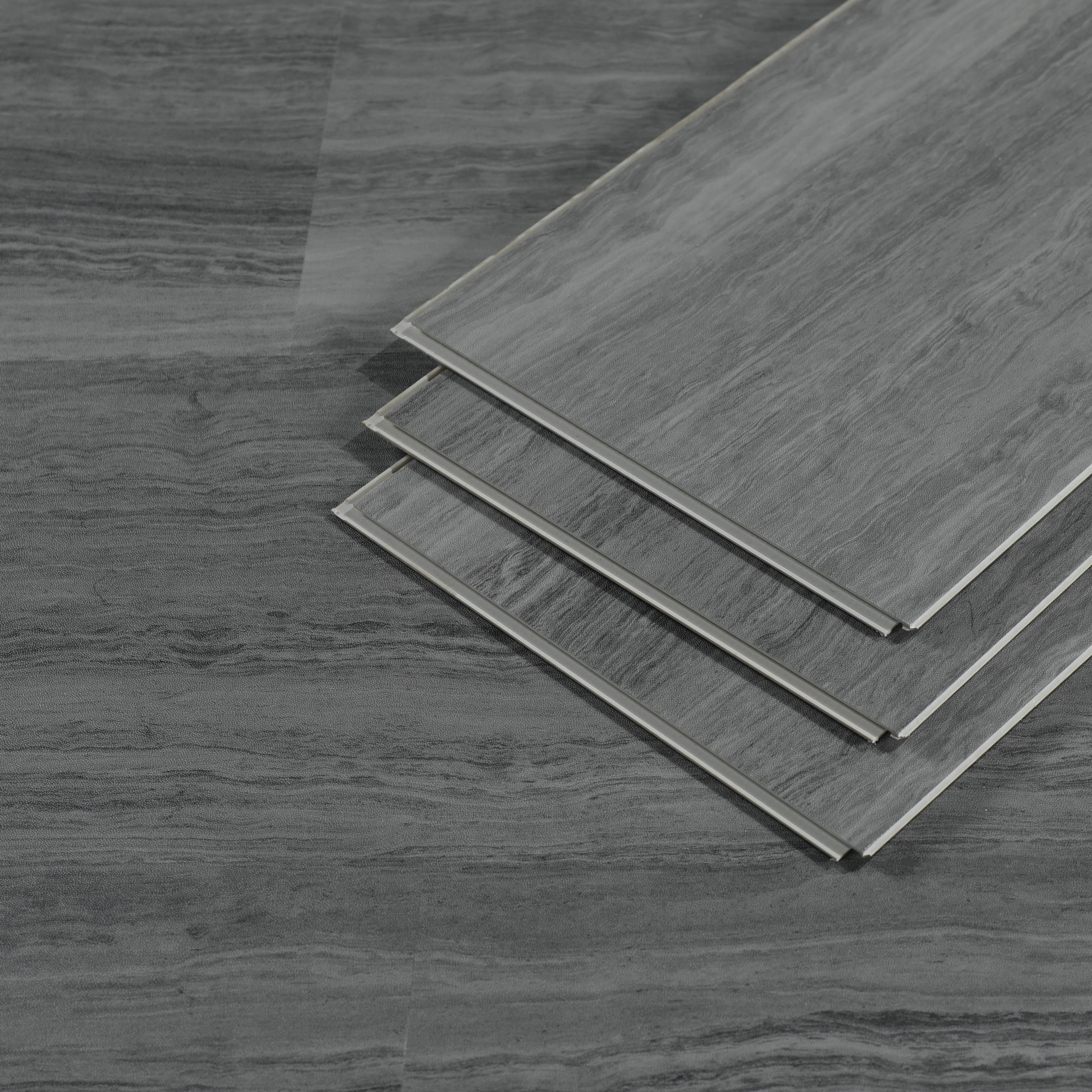 High Quality 4mm 5mm 6mm 7mm 8mm Waterproof Lvt Click Spc Vinyl Flooring  with IXPE/EVA Pad - China Spc Flooring, Vinyl Floor