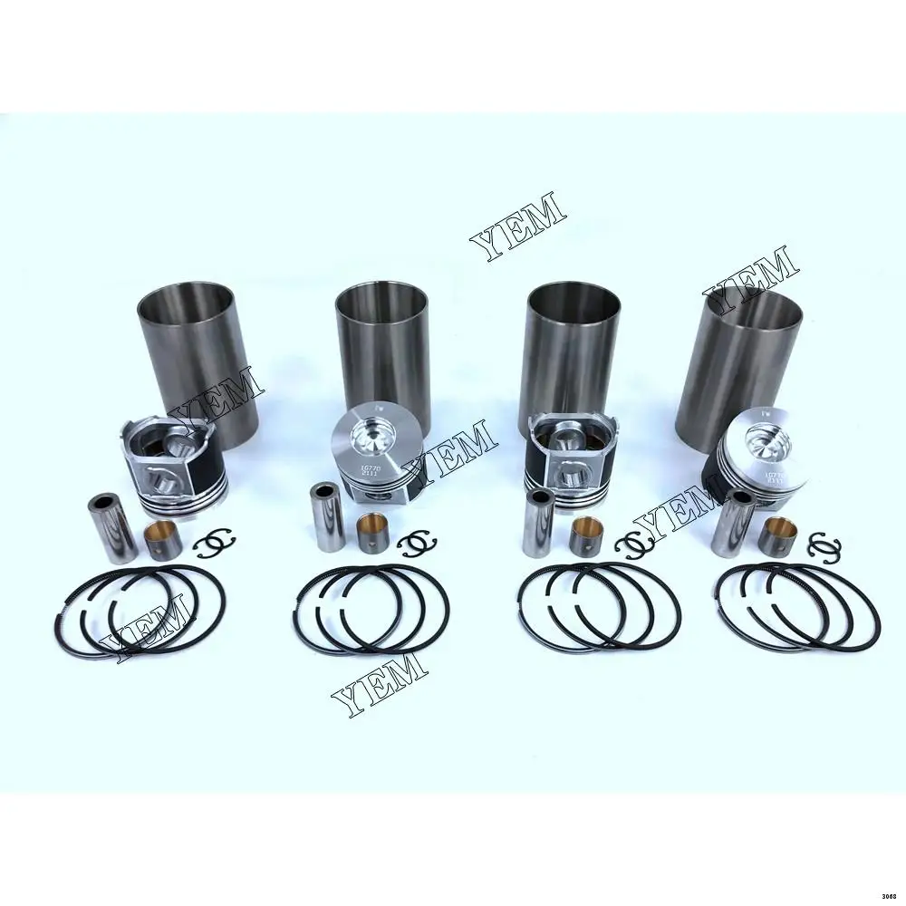 V2003 Engine Liner Kit With Piston Rings Liner for Kubota