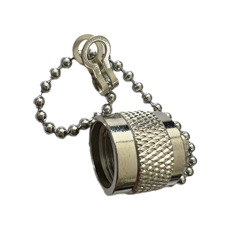 TNC Male Dust Cap Internal Thread TNC Dust Cap with Chain