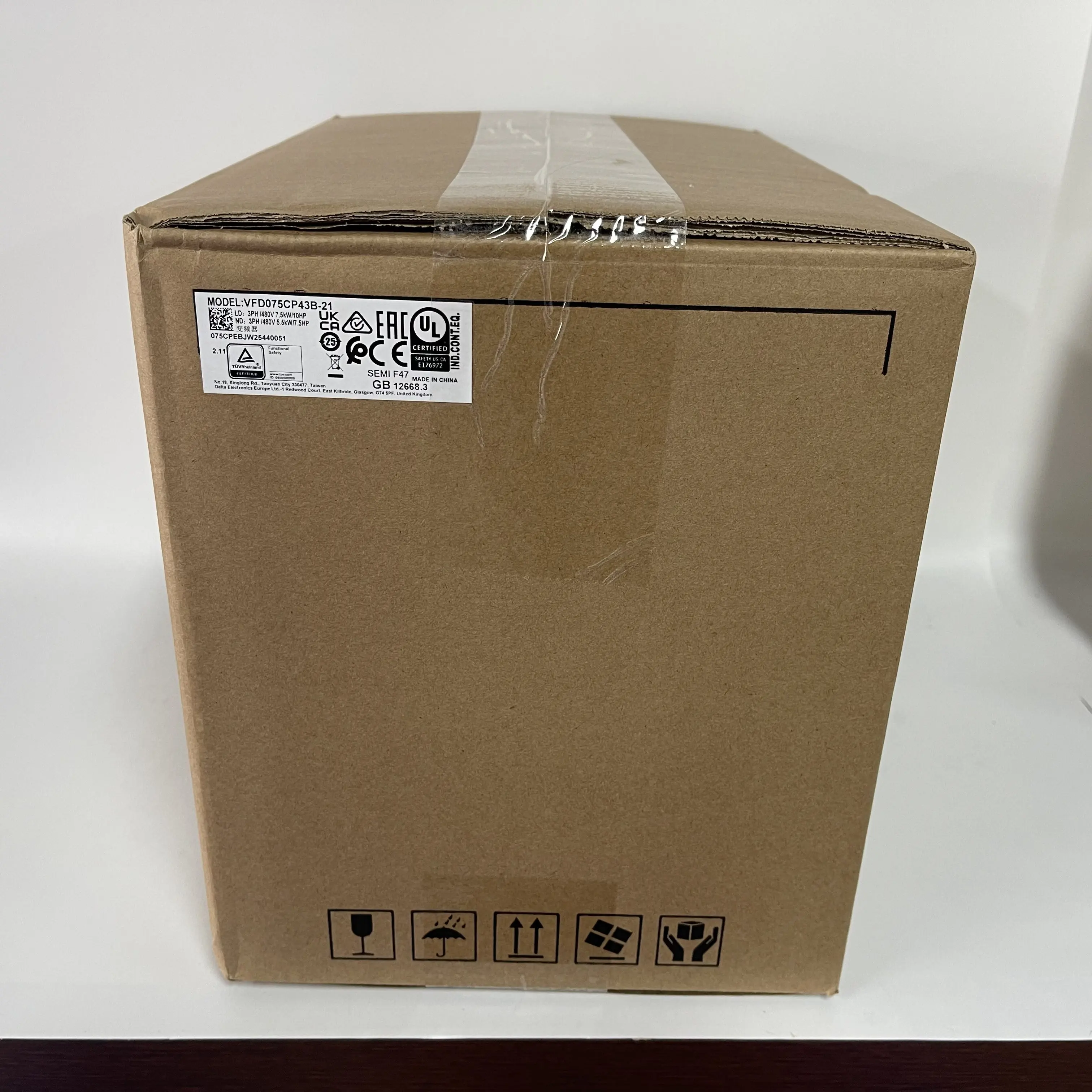 Delta AC Drive Inverter VFD075CP43B-21