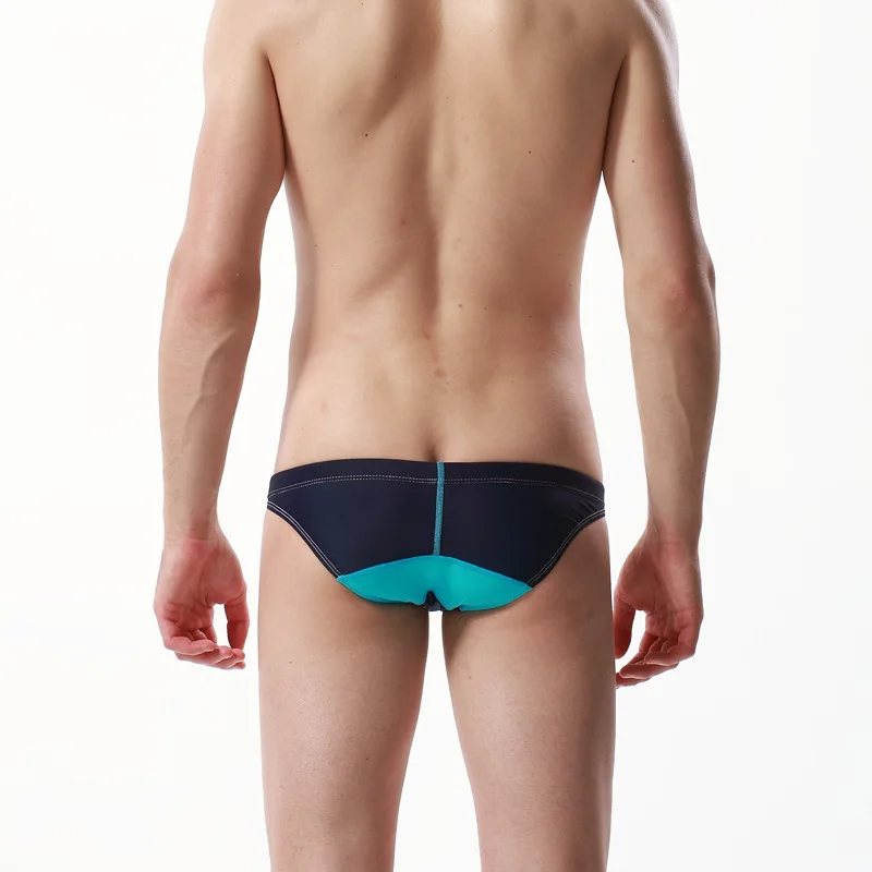 Men Swimsuits low waist short shorts beach pants summer men's bathing suits Men swim trunks surf short printed994_voghion.com