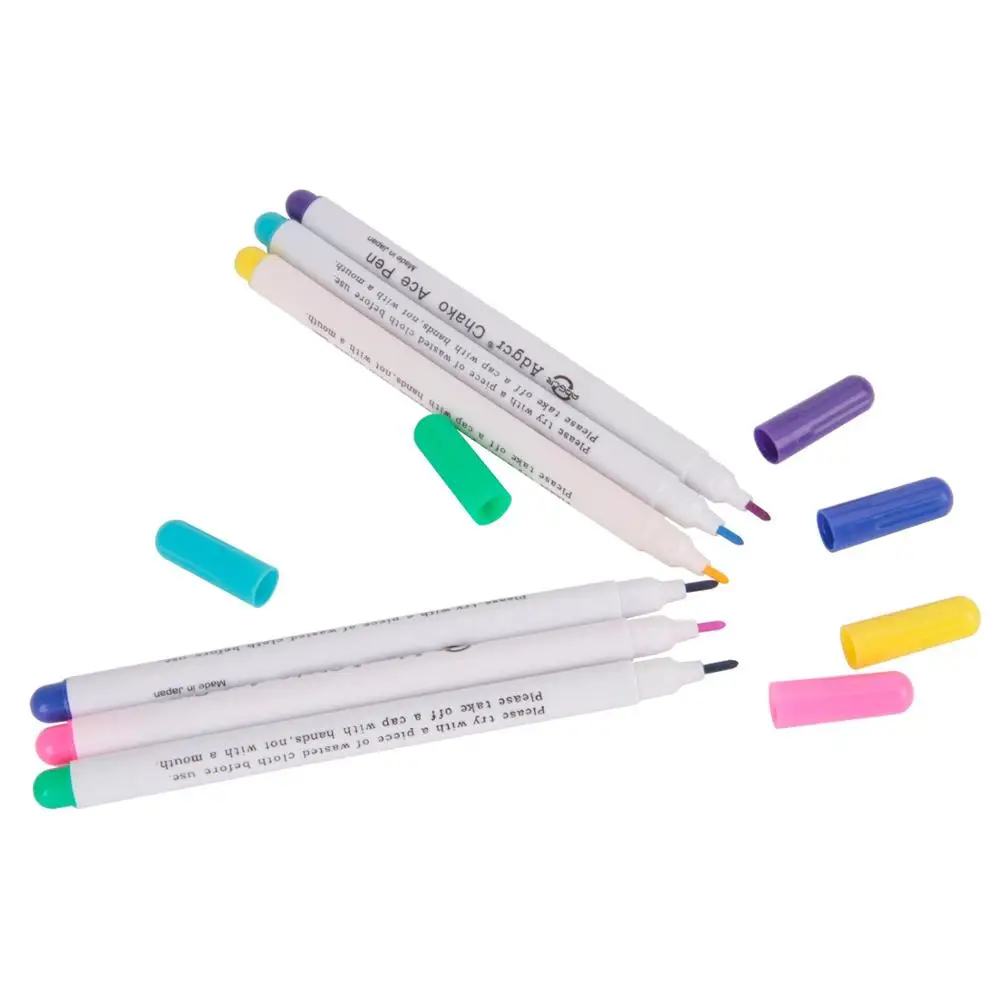 fabric marking pens, 4 color water