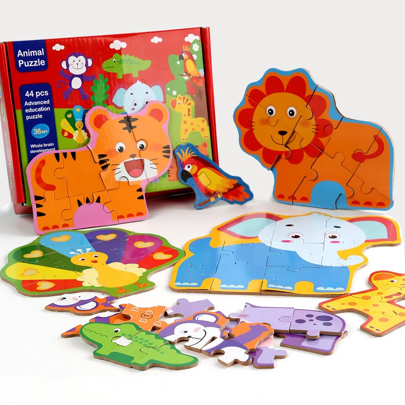 Details about   LN_ 3D PUZZLE JIGSAW KIDS CHILDREN CARTOON ANIMAL INTELLIGENCE EDUCATIONAL TOY