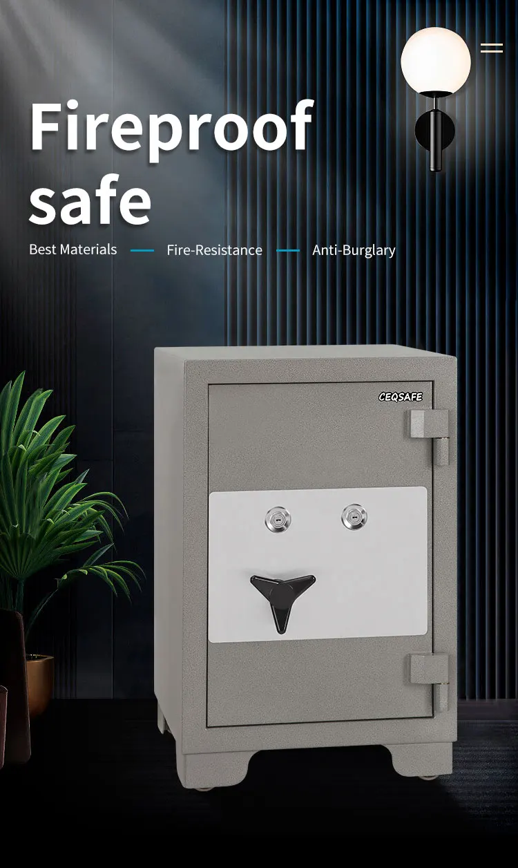 CEQSAFE Wholesale Security Safe Cabinet Fireproof Digital Password Safe Deposit Box factory