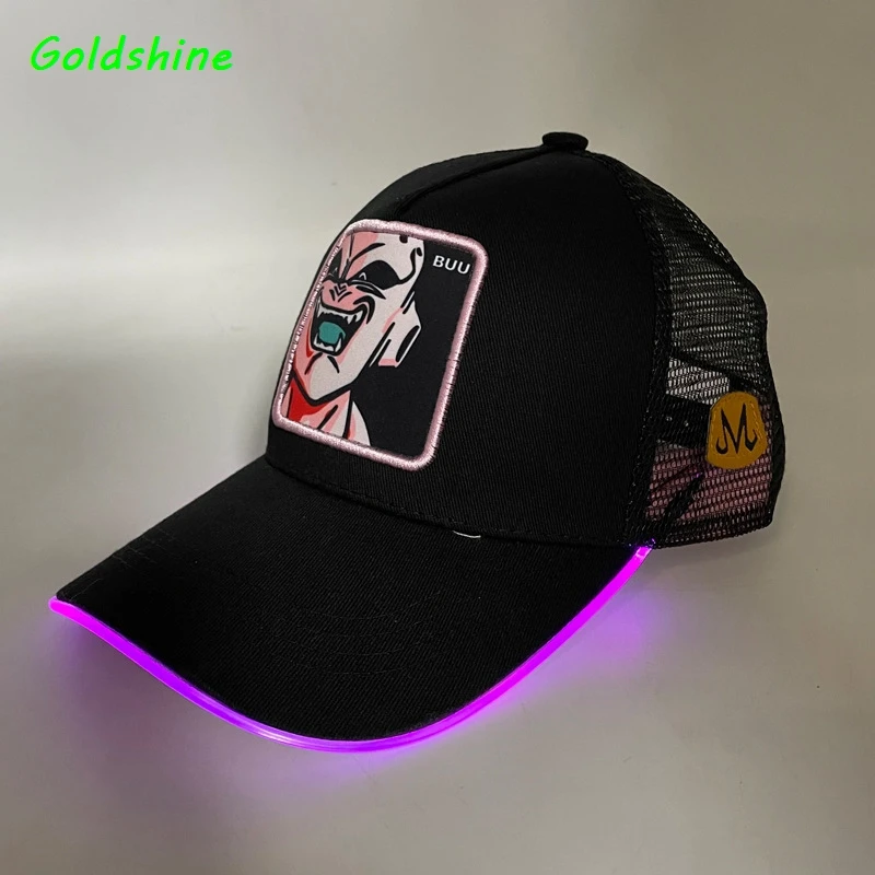 Dragon Ball Z Adjustable Cap with LED - Perfect for Parties