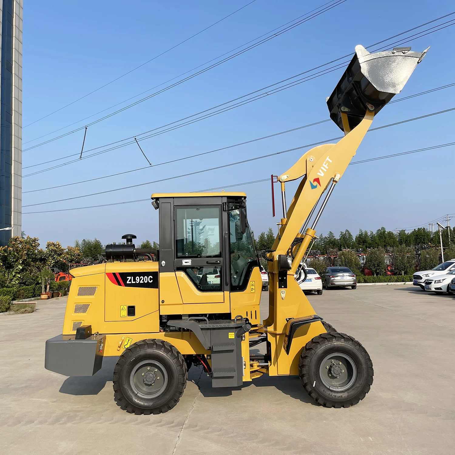 Rated Load 2000Kg 3000Kg Small Front End Loader Mini Wheel Loader Factory Price